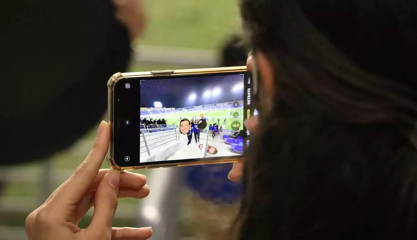 Amigos y familiares se reunieron para apoyar al equipo de los Borregos