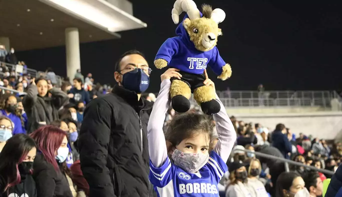 Ambiente fue el que se vivió en el Estadio Banorte la Casa de los Borregos