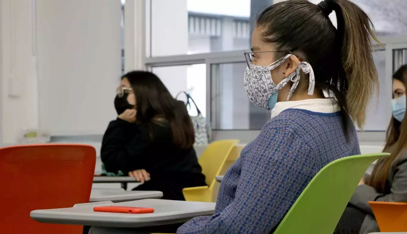 Las clases se llevaron a cabo con todas las medidas sanitarias