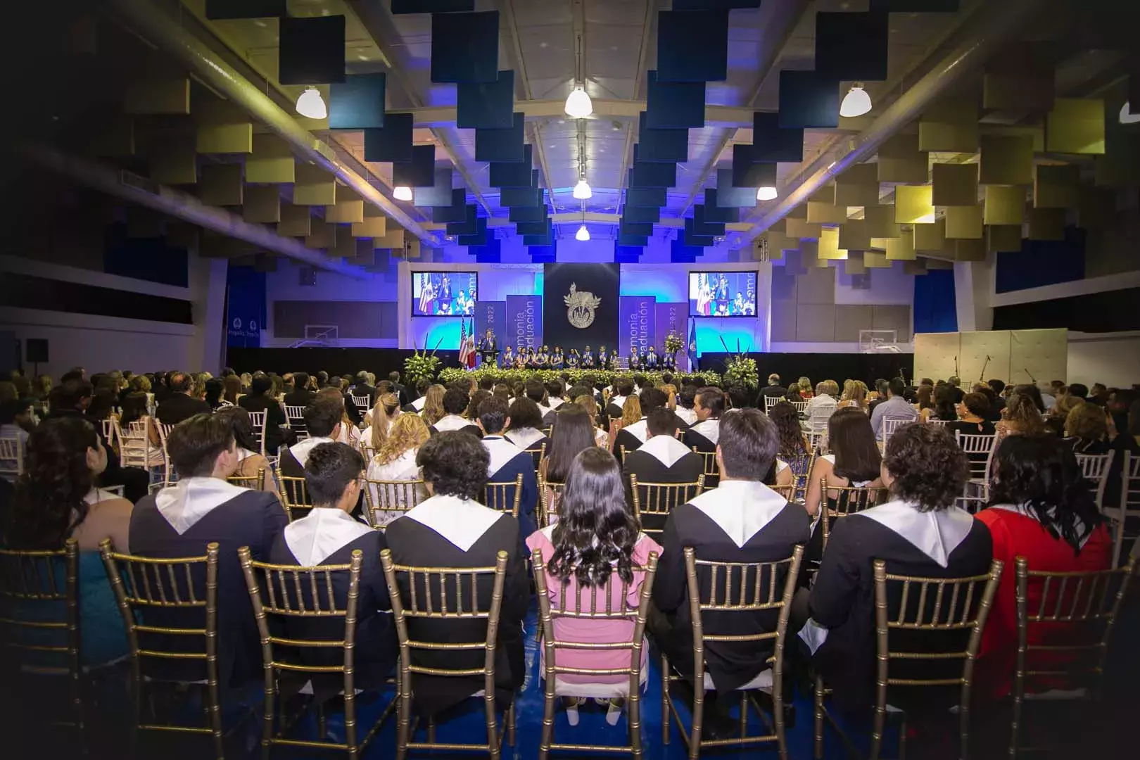 El Centro Estudiantil fue el recinto donde se realizó la ceremonia