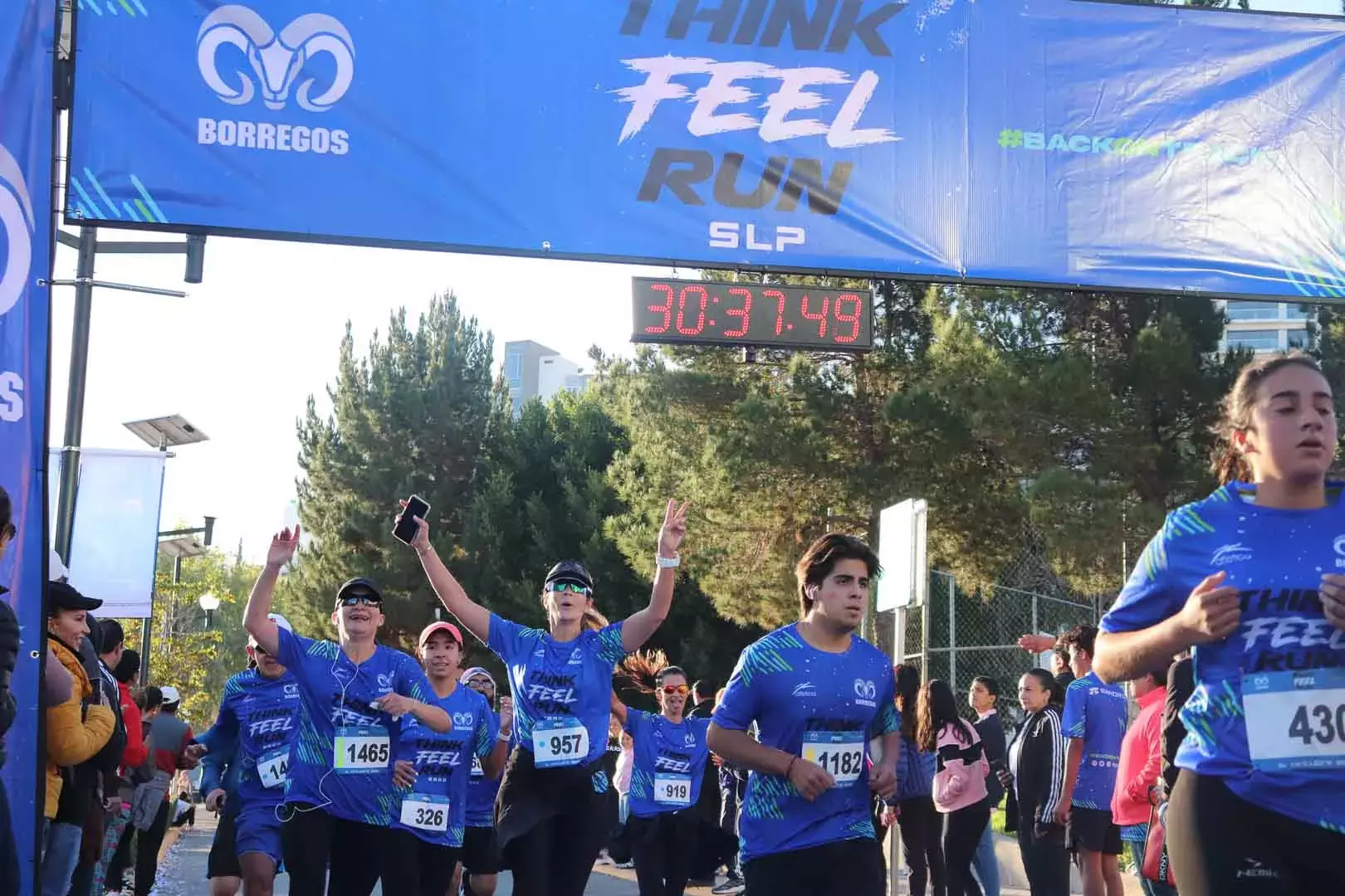 Carrera Think Feel Run en el Tec de Monterrey de San Luis Potosí