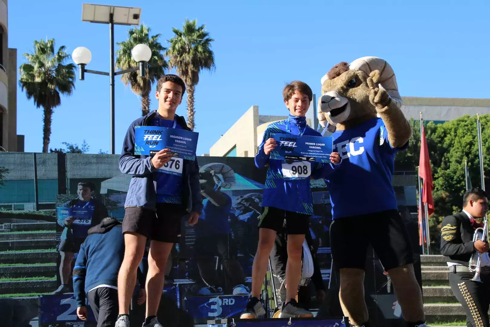 Carrera Think Feel Run en el Tec de Monterrey de San Luis Potosí