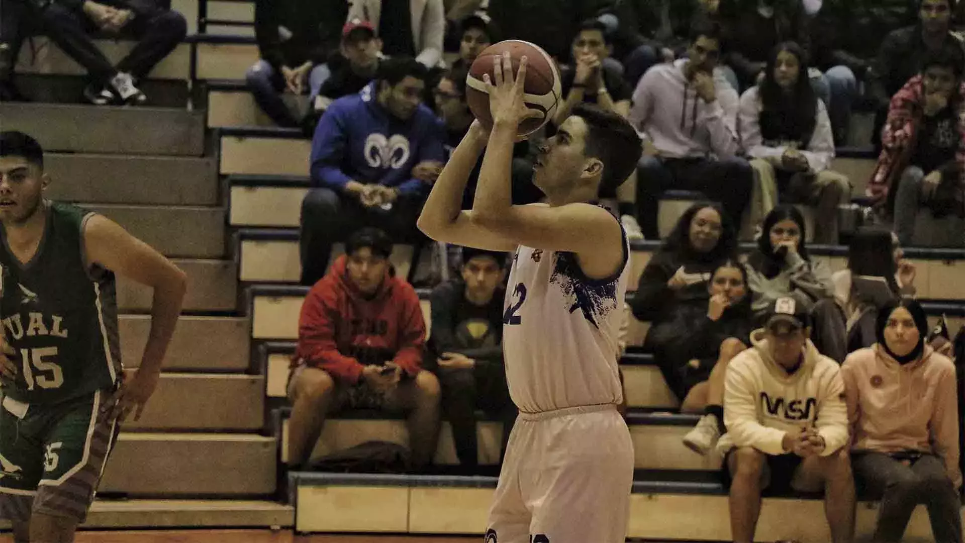 Borregos Laguna tiro libre basquetbol varonil en ADUL