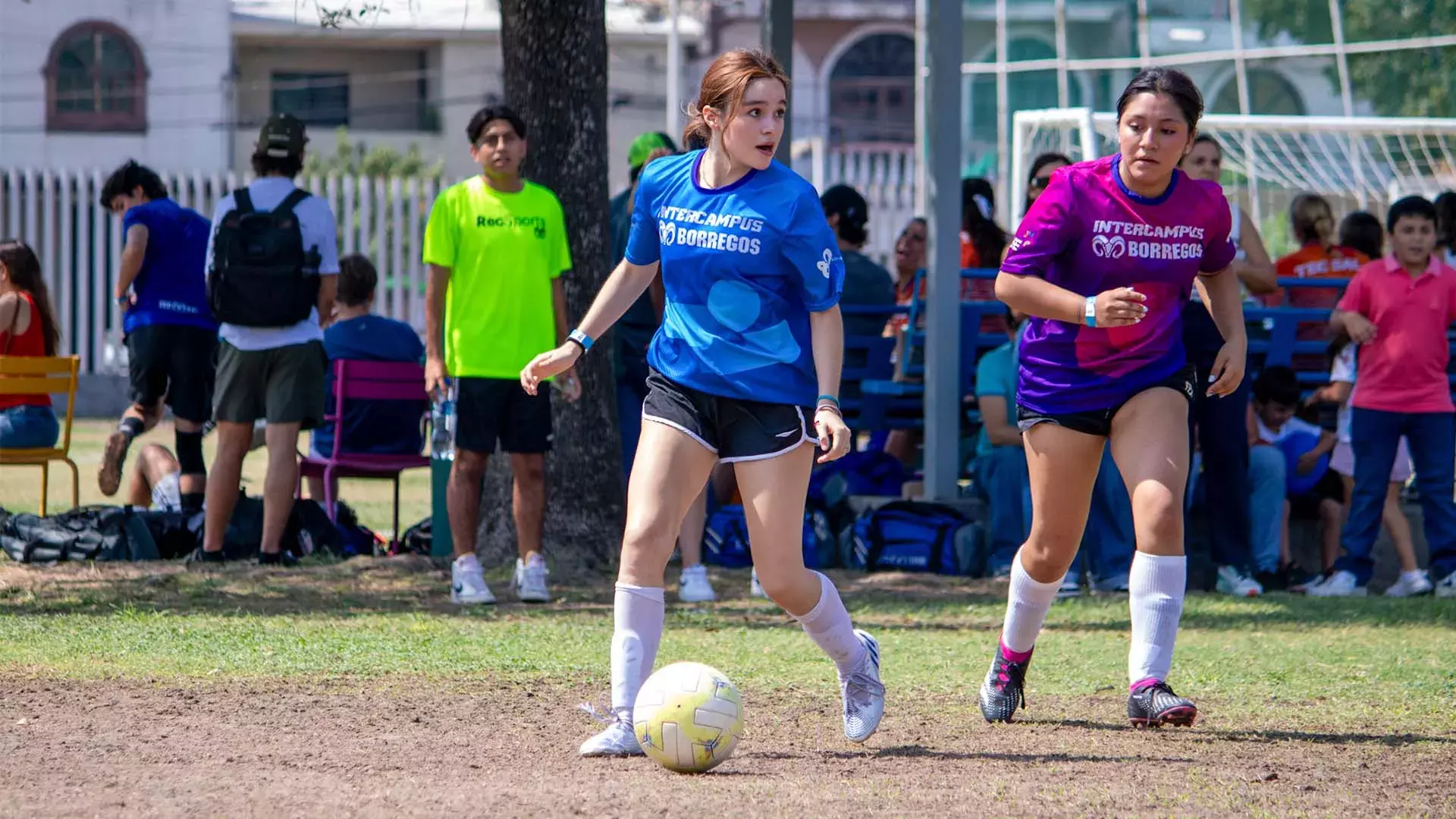 Participación de futbol femenil de campus Laguna en los Intercampus