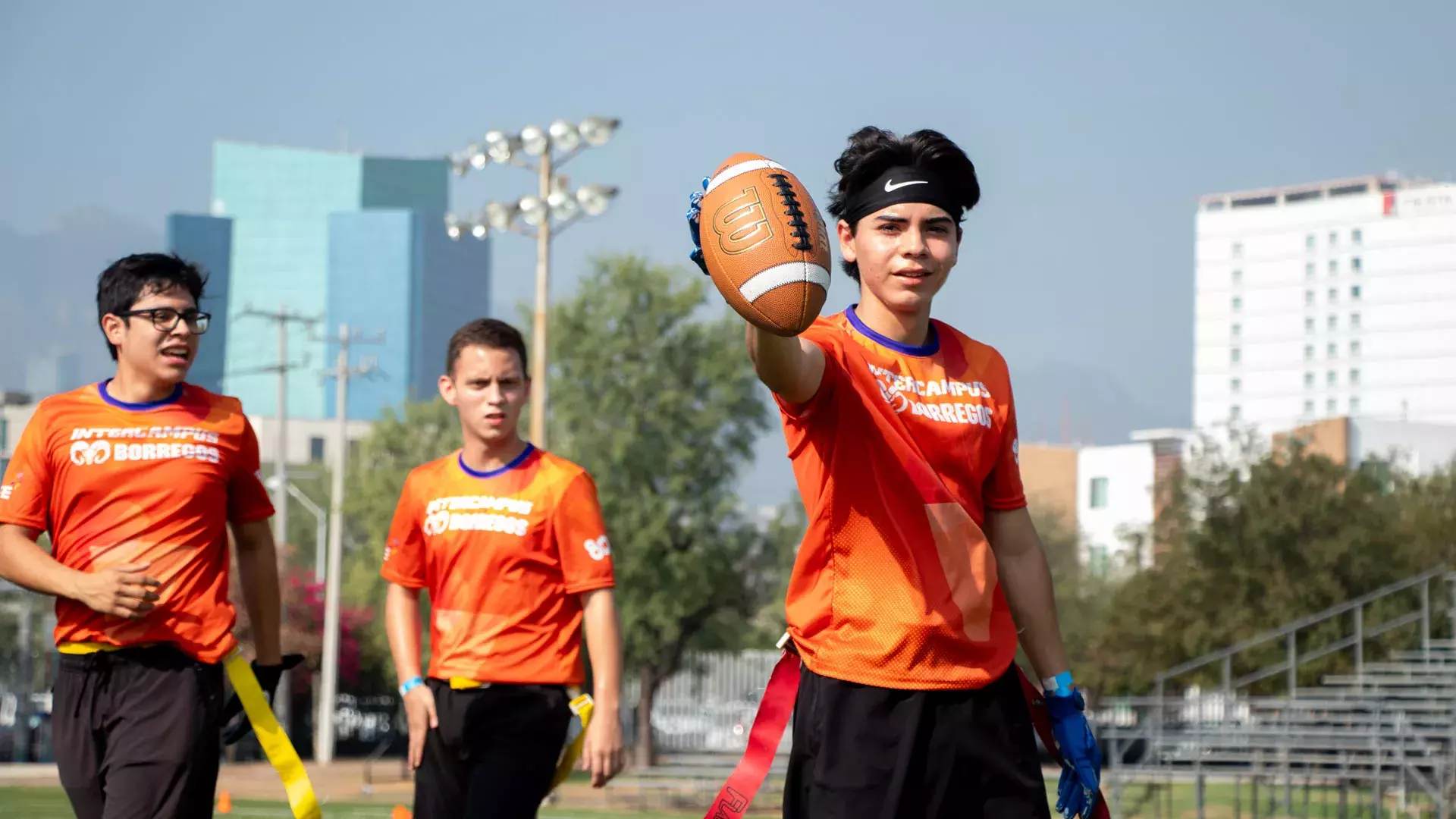 Intercampus Saltillo jugadores tocho bandera