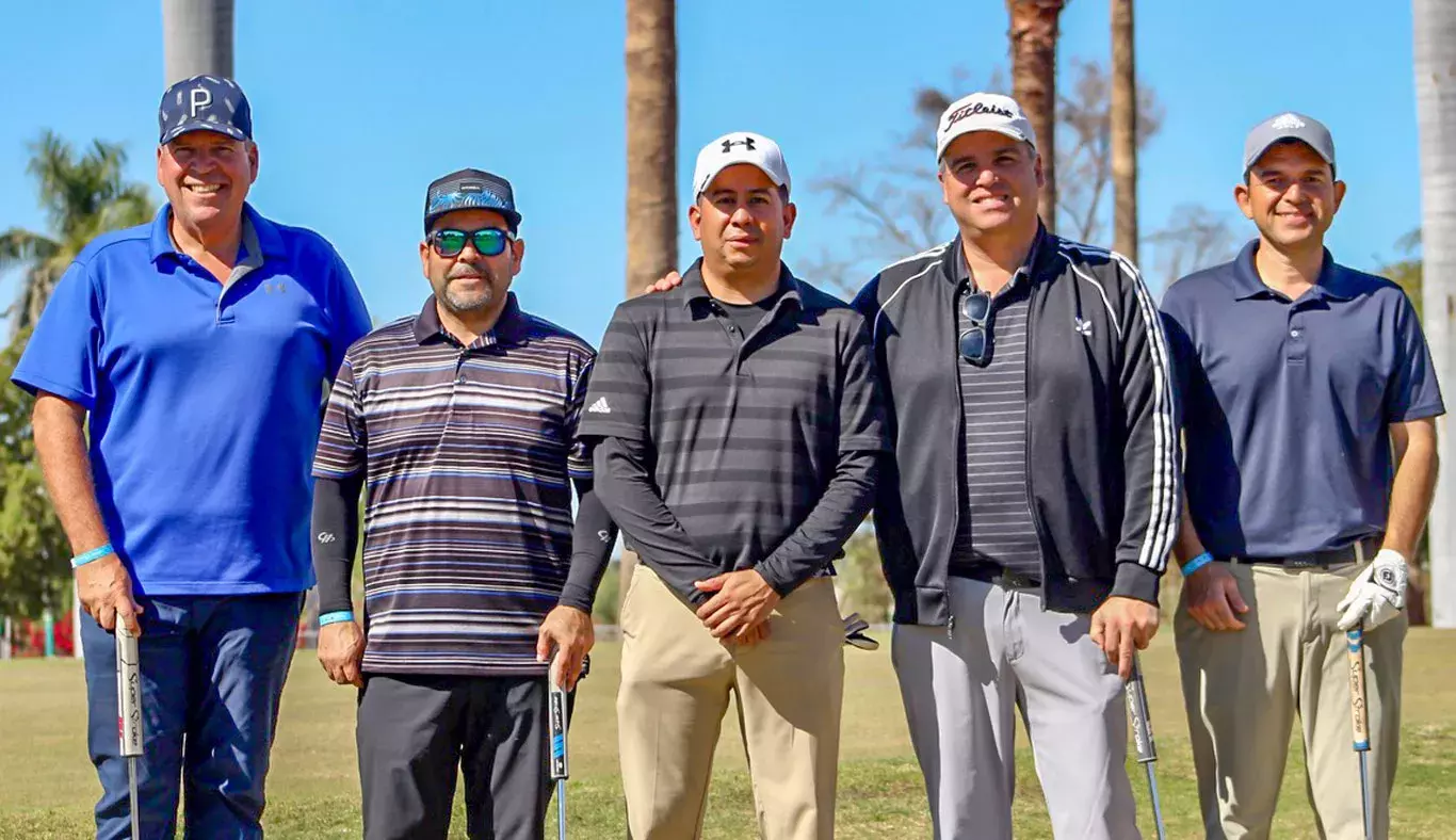 Participantes del Torneo de Golf EXATEC Blue Open