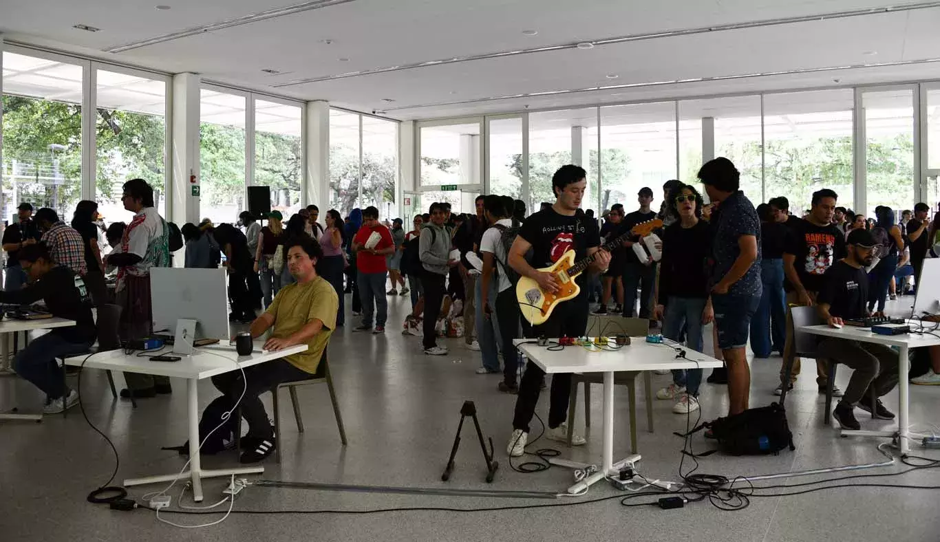 Alumnos del Tec crearon música en Pabellón La Carreta.