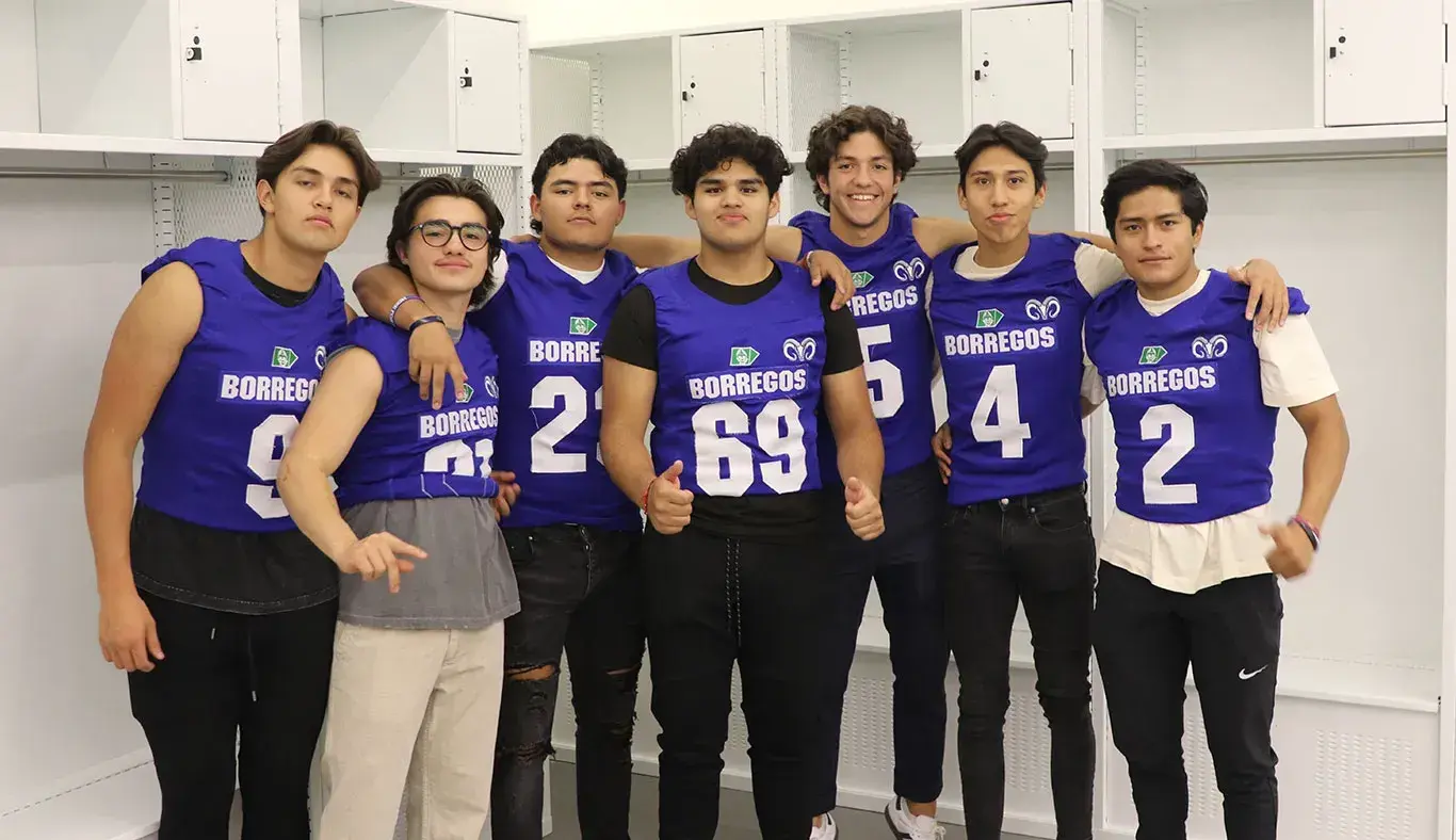 Nuevos vestidores de Borregos Santa Fe