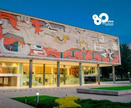 Mural de Rectoría del Tec de Monterrey: "El Triunfo de la Cultura"