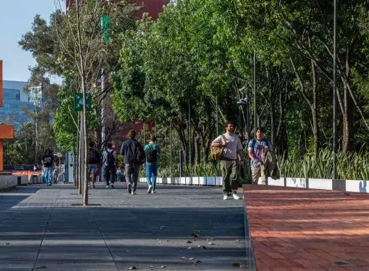 Al aire libre: alumnos Tec estrenan espacio de convivencia en Tec CSF
