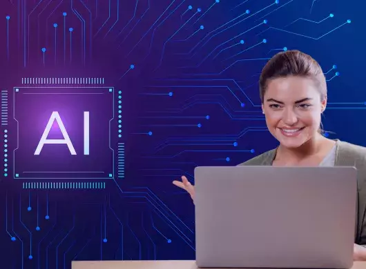 Persona usando Inteligencia Artificial