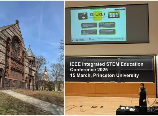 Princeton, alumna del Tec Guadaljara presenta paper en congreso. 