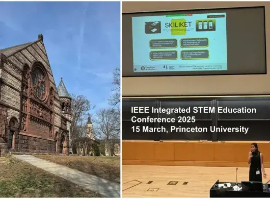 Princeton, alumna del Tec Guadaljara presenta paper en congreso. 