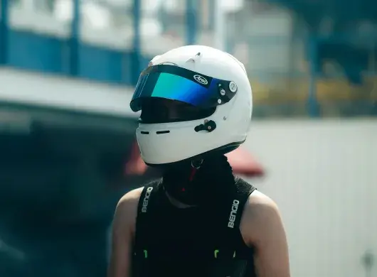Alumna y piloto de karts Luana Céspedes, de PrepaTec Guadalajara.