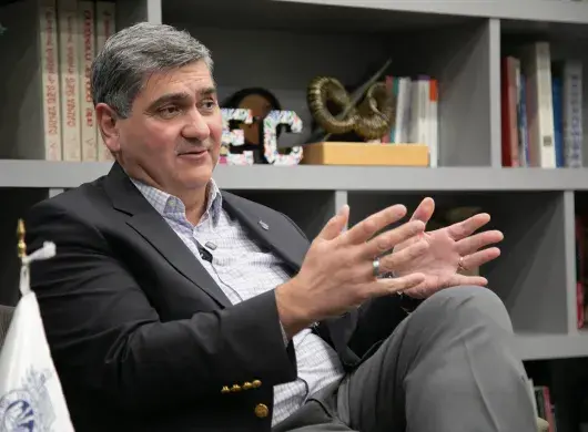 David Garza, presidente del Grupo Educativo Tecnológico de Monterrey explica los retos del grupo en este nuevo semestre 2025 