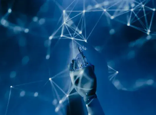 Mano robótica conviviendo con software