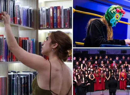 Con música, libros y hasta "lucha libre" se vivió la FIL Monterrey 2025