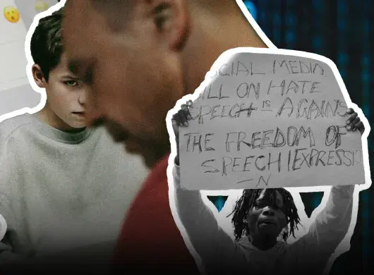 Jóvenes navegando en redes sociales, grupo vulnerable ante el extremismo violento en Internet.