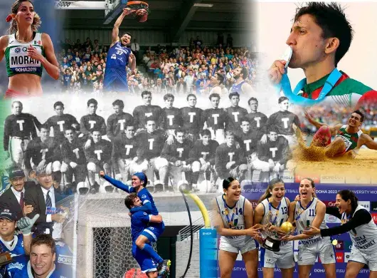 Atletas del Tec de Monterrey han puesto en alto el nombre de Borregos en México y el mundo.