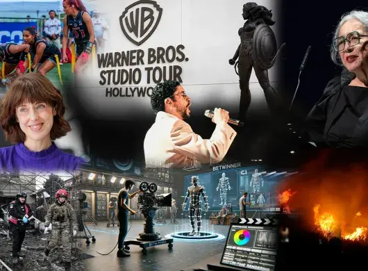 Collage con algunos sucesos que marcaron el 2025