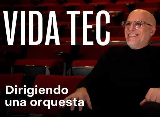 Roberto Hernández, director de la Orquesta Filarmónica del Tec de Monterrey,