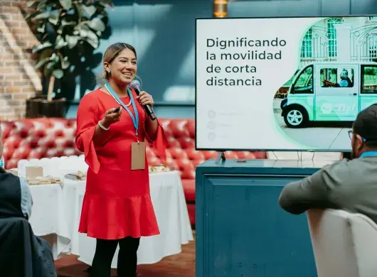 Movilidad sostenible y con propósito a través del emprendimiento Yipi, de EXATEC Evelyn Vázquez.