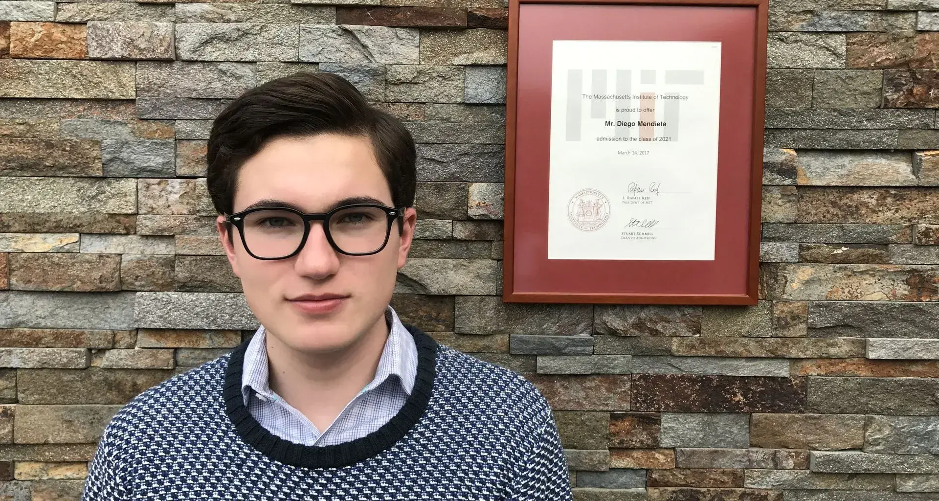 Diego Mendieta, de PrepaTec al MIT