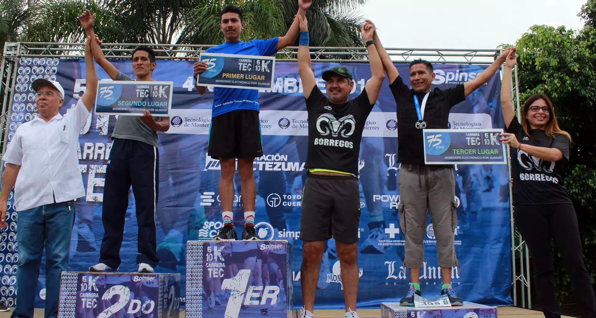 Carrera Tec 5 y 10k Tec en Cuernavaca