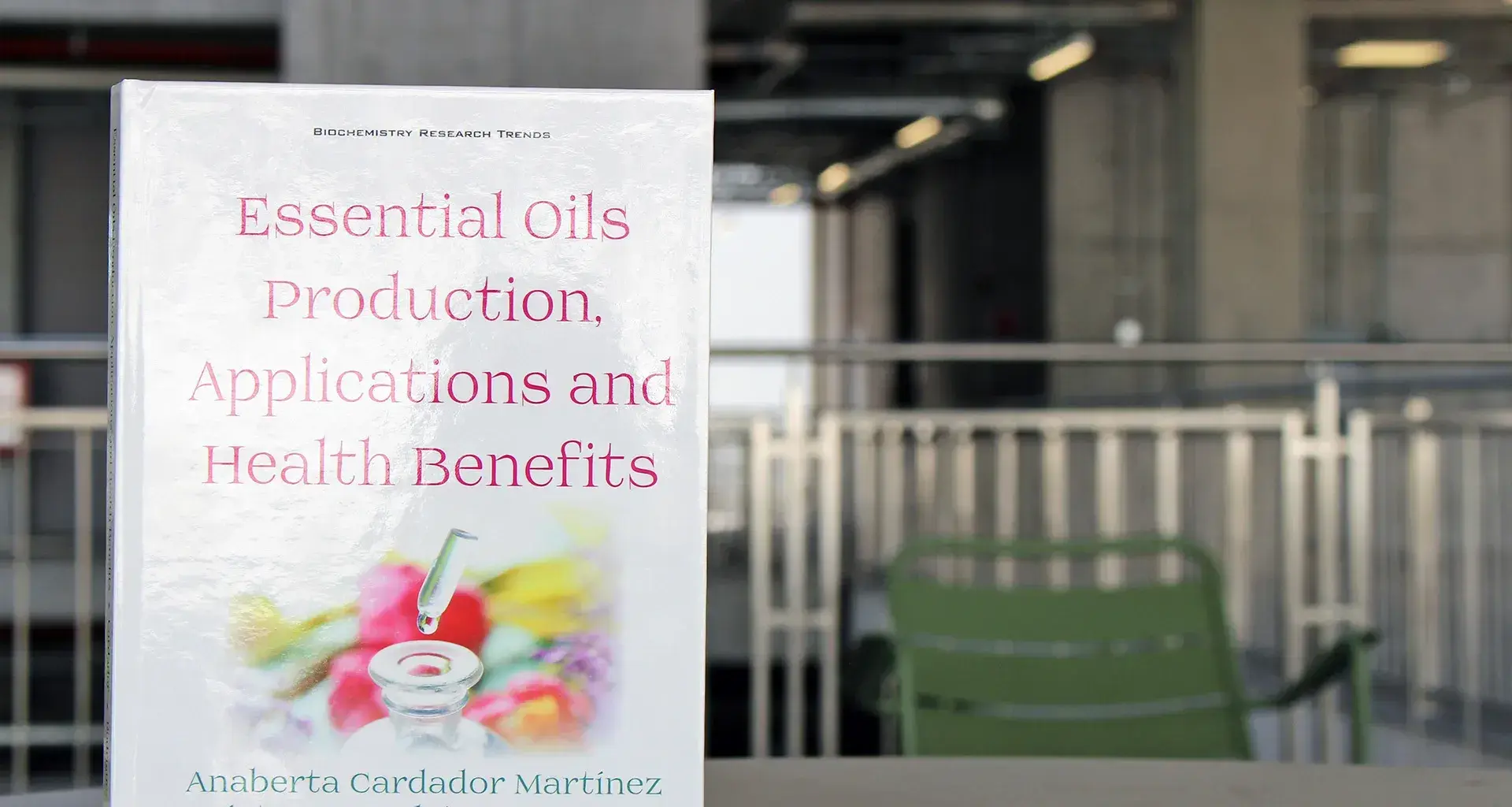 Libro sobre aceites y plantas medicinales