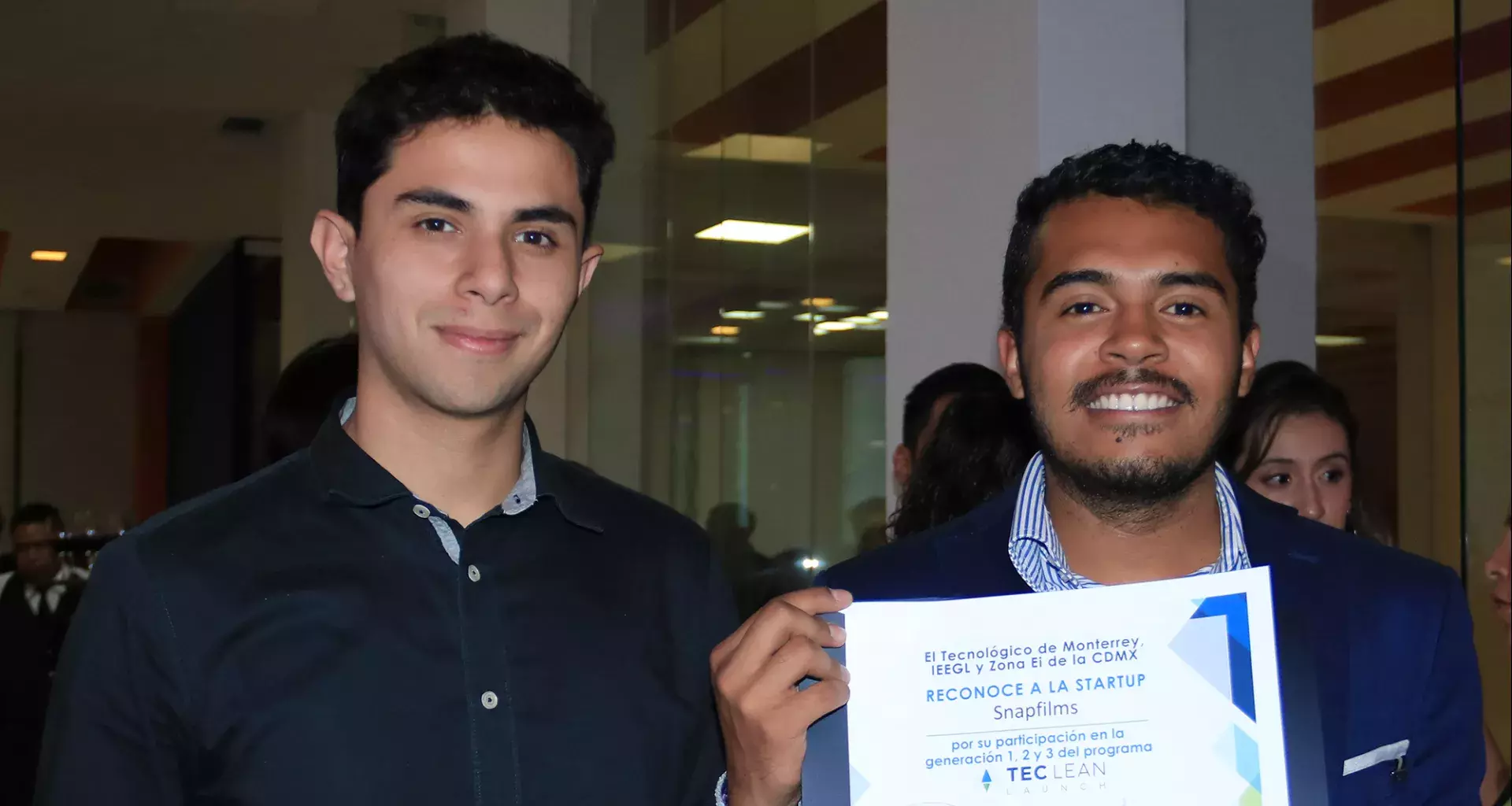 Estudiantes reconocidos en Tec Lean