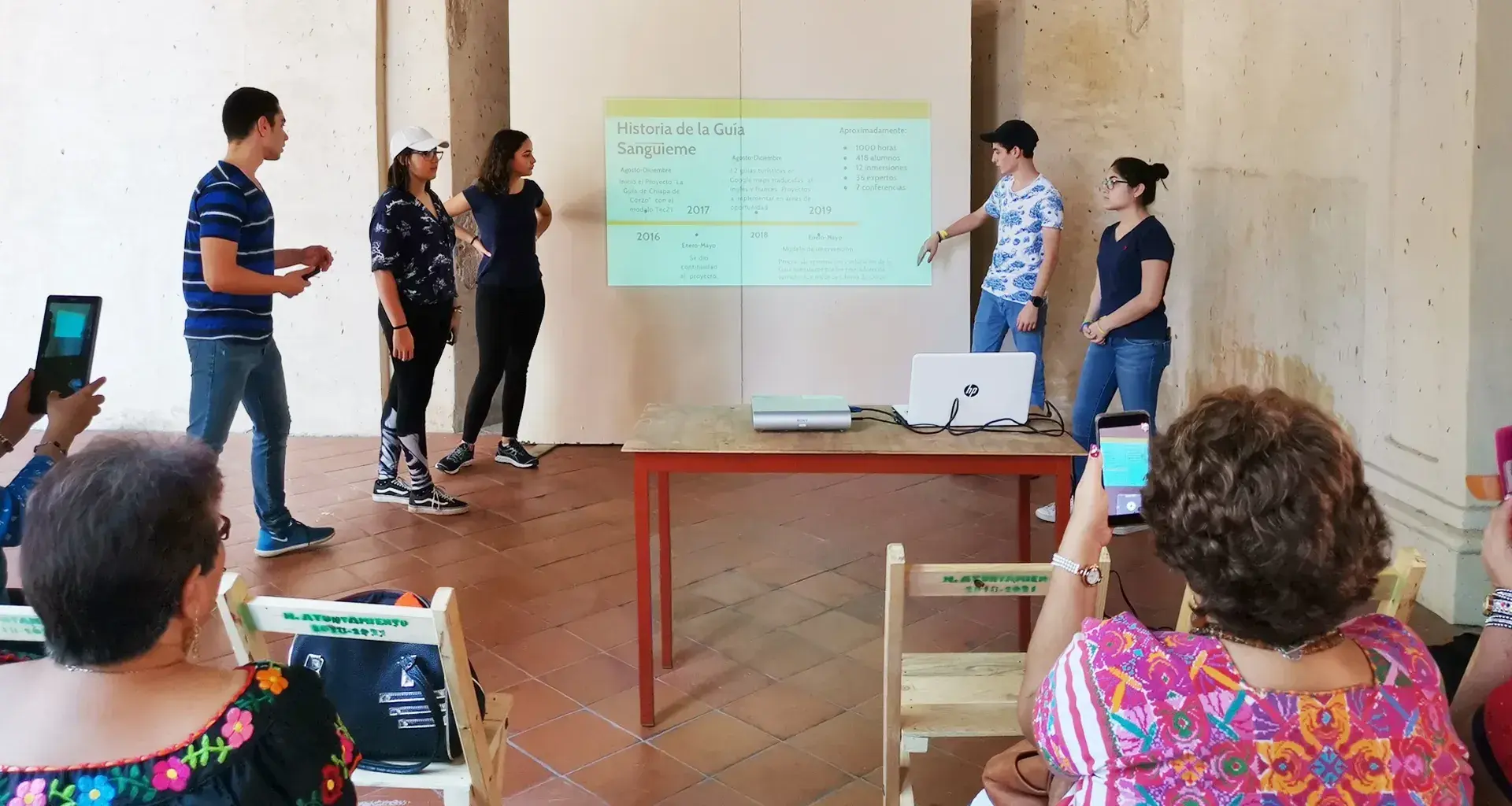 presentación de la guia sanguieme