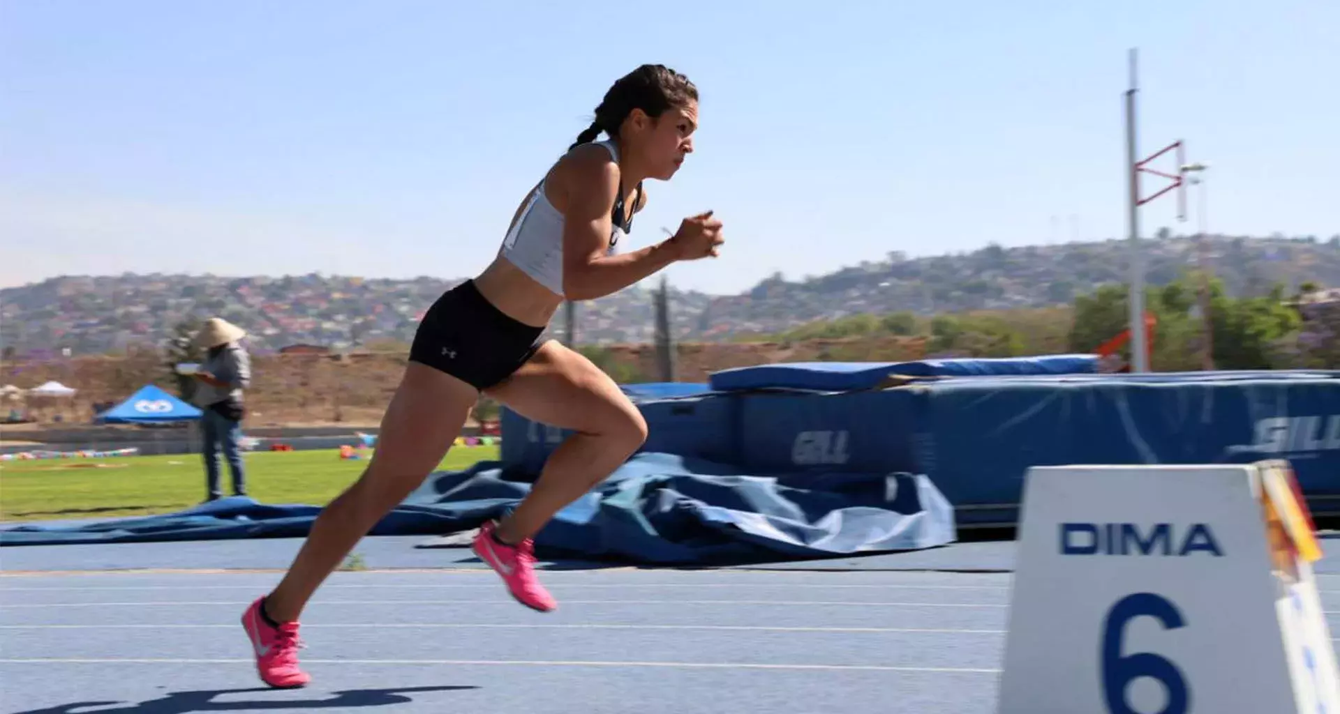 Jessica Atletismo Oro CONADEIP 2019 400 metros planos femenil