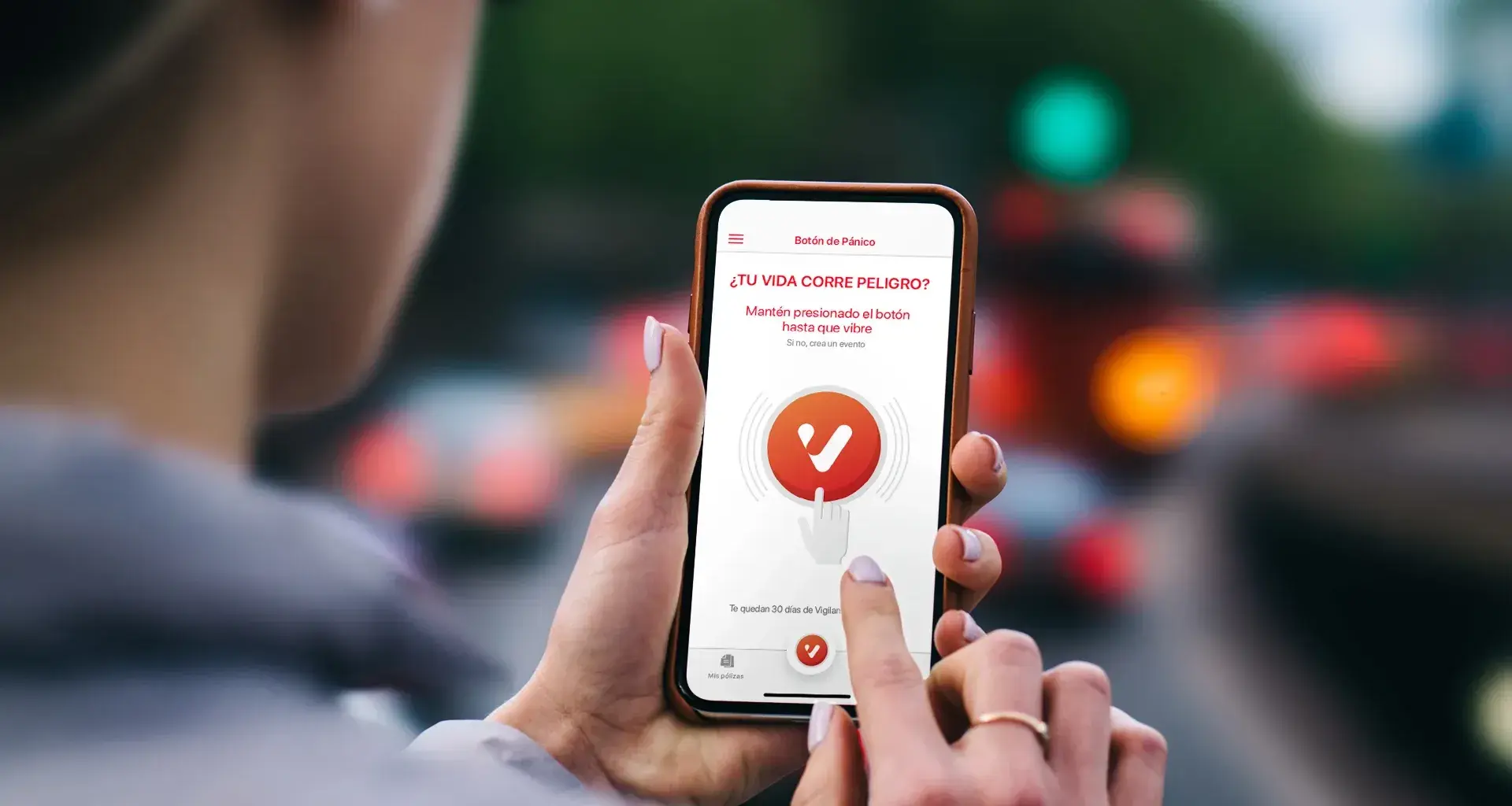 La aplicación "Vigilantus" apoya a las personas en situaciones de riesgo.