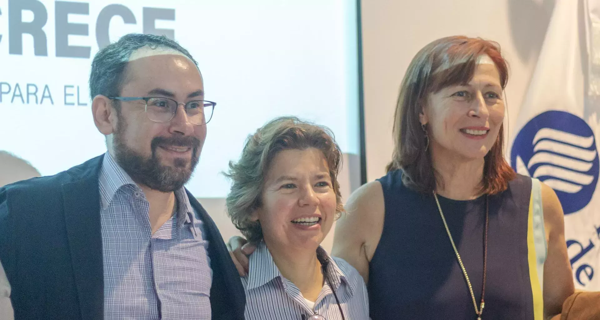 Rogelio Marquez, Mónica Murrillo y Tatiana Clouthier