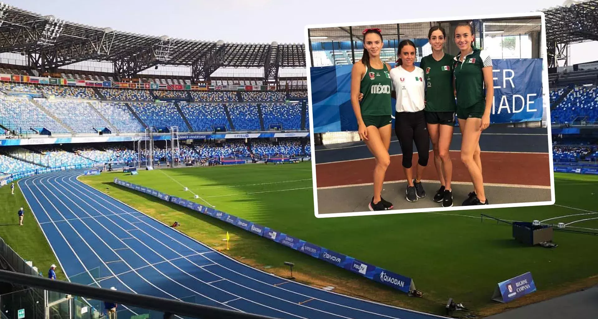 Las velocistas mexicanas lograron medalla de plata en la Universiada Mundial