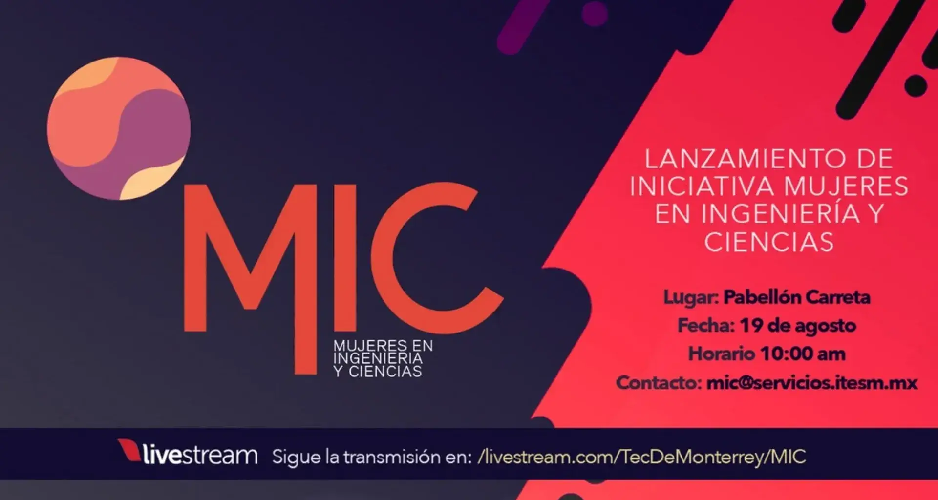 Iniciativa Mujeres en Ingeniería y Ciencias del Tec de Monterrey