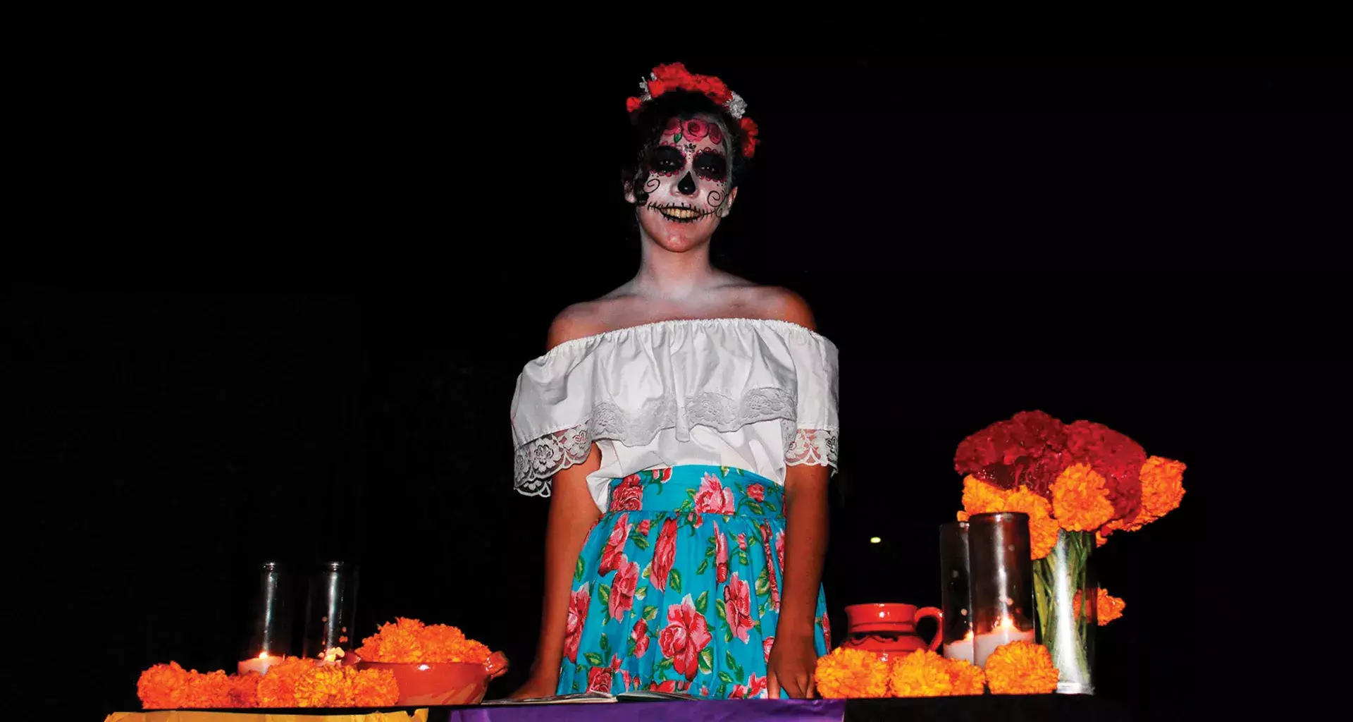 Omeyocán, celebración del día de muertos en campus Cuernavaca