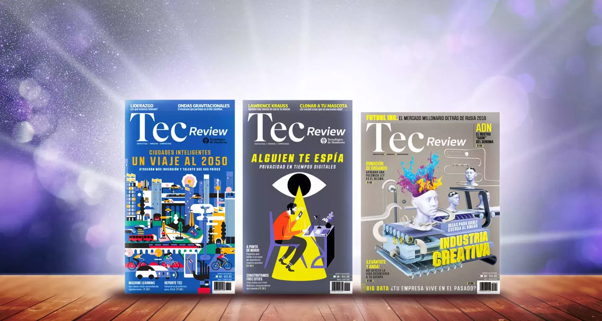 Tec magazine wins 3 Ibero-American design awards