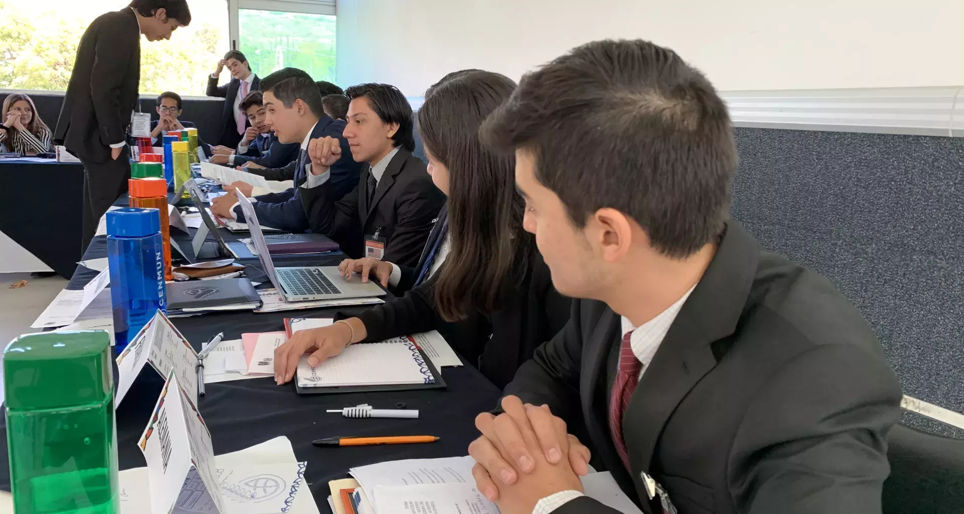 Alumnos de PrepaTec Campus Irapuato en CENMUN