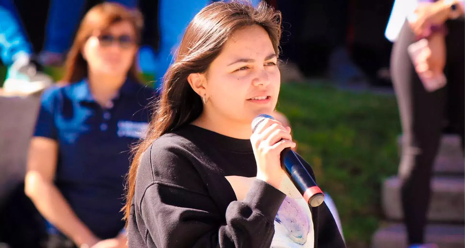 Cosette es parte del movimiento Girl Up de la ONU