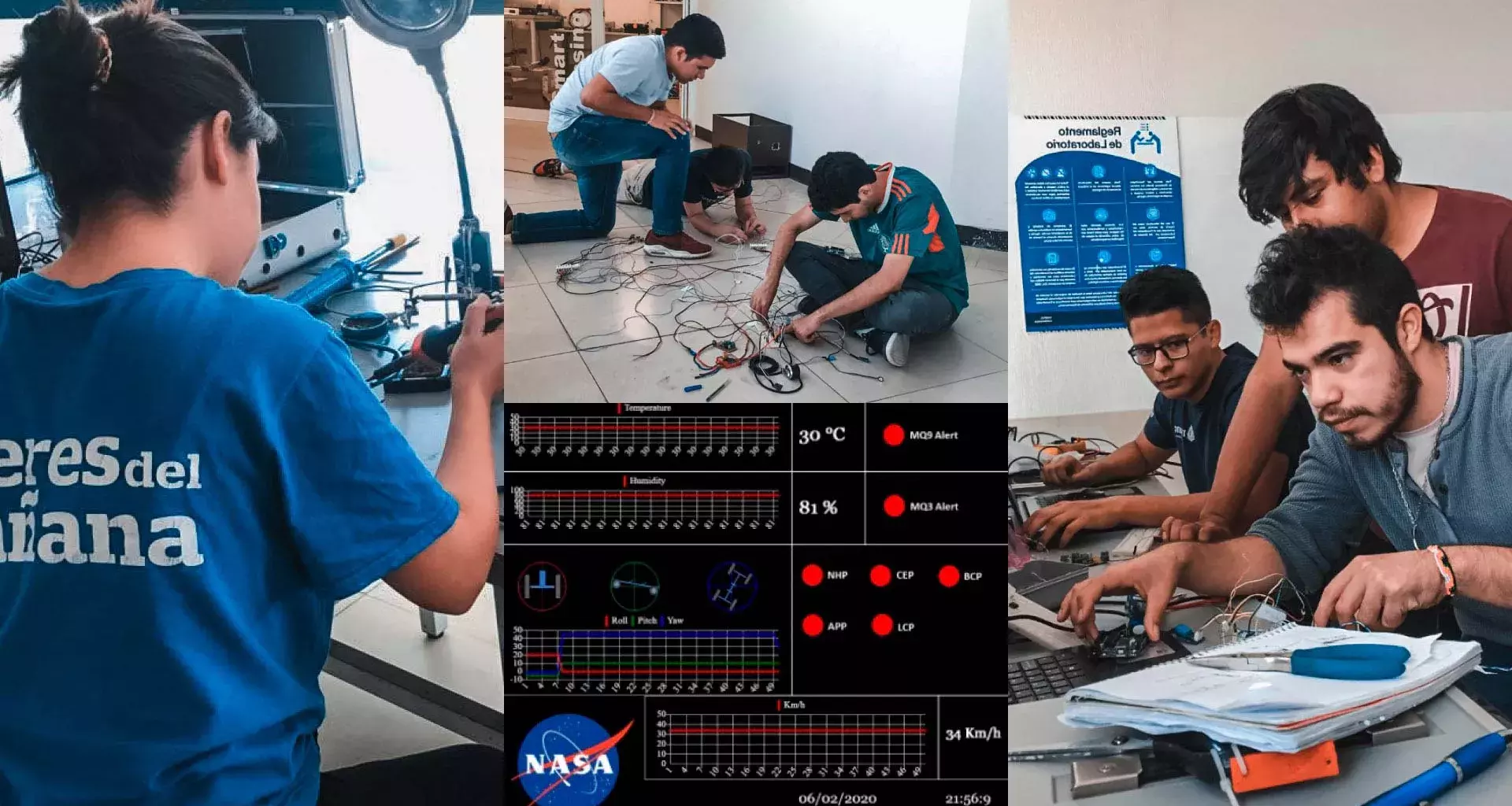 They’ve done it again! Third-time winners of the NASA telemetry prize