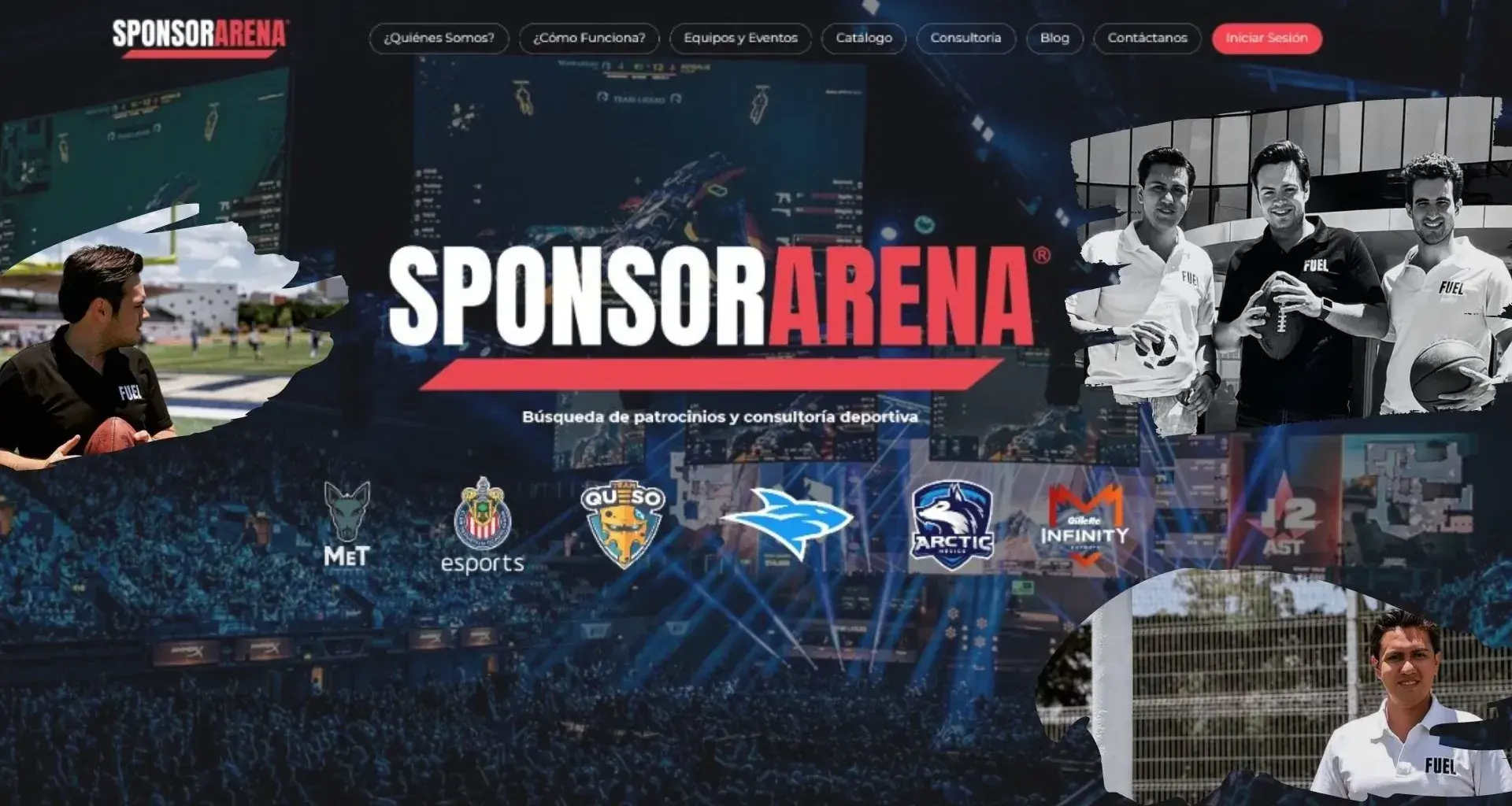 Santiago Mansur y Maximiliano Cuéllar crearon Sponsor Arena, empresa que llegó para hacer crecer el mercado de los Esports.