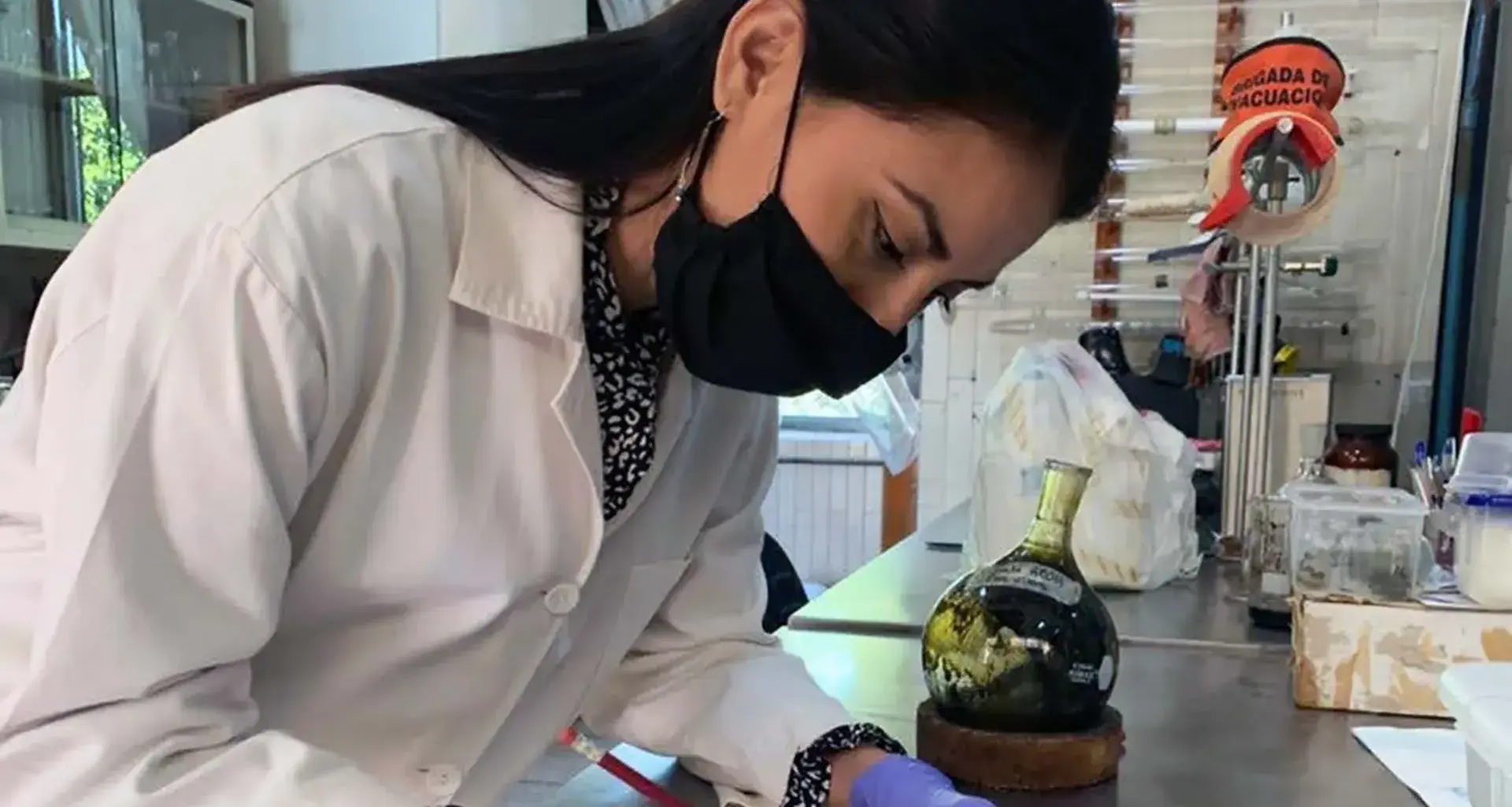 Anislada Santibañez, alumna del doctorado en biotecnología en el Tec Campus Querétaro