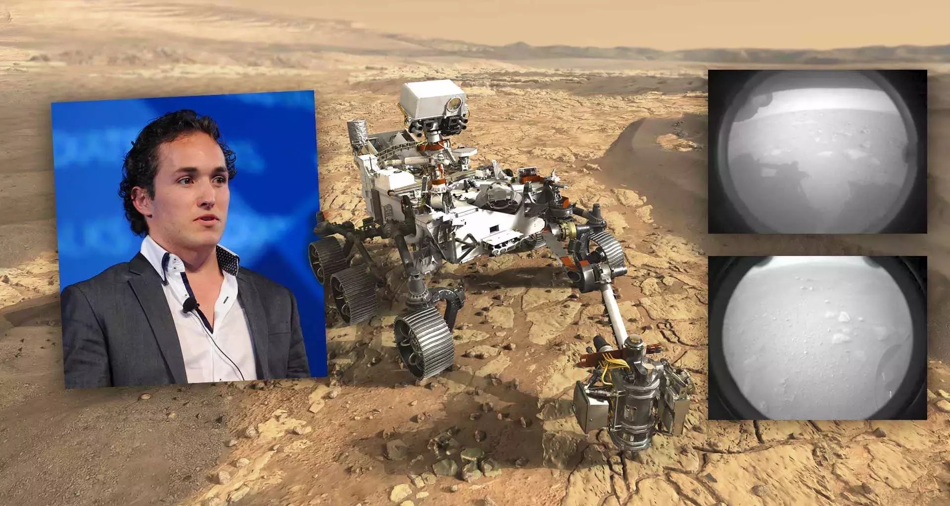 Mexicano ayudó a construir rover Perseverance que llegó a Marte