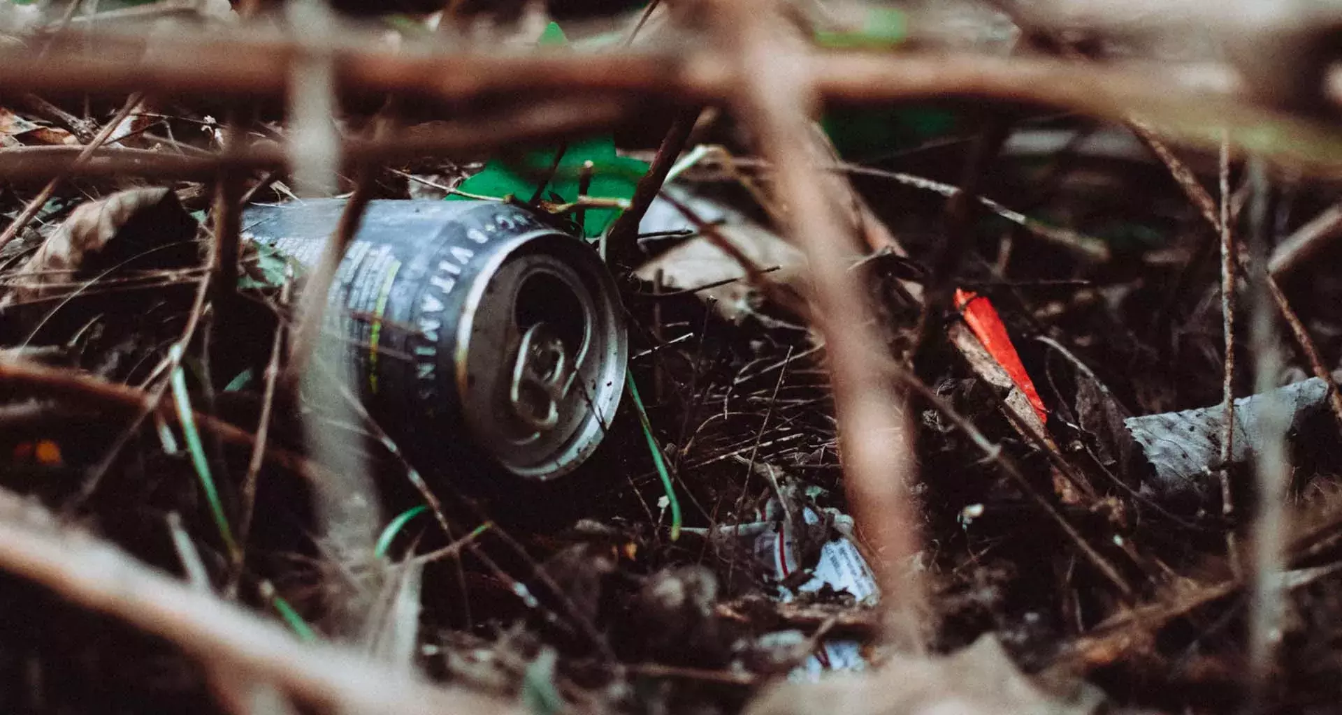 Lata de bebida para reciclar