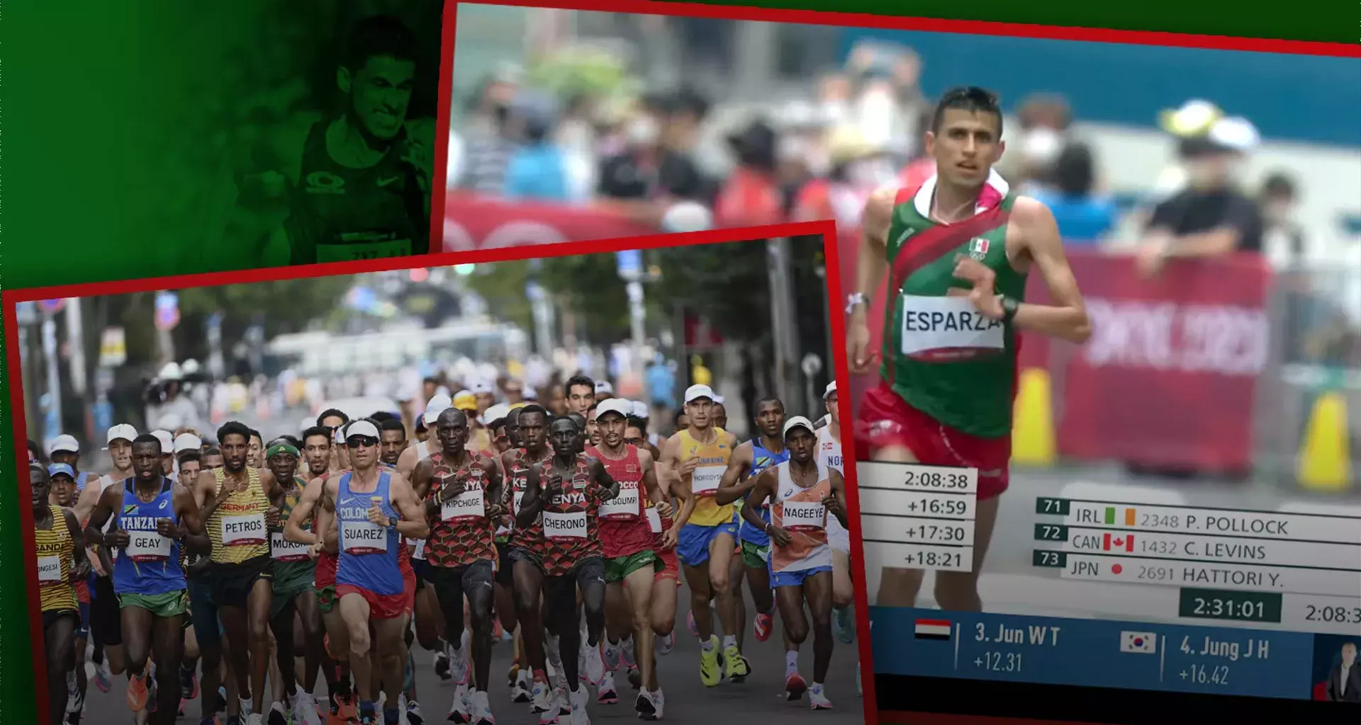 Termina Jesús Esparza maratón en Tokio 2020