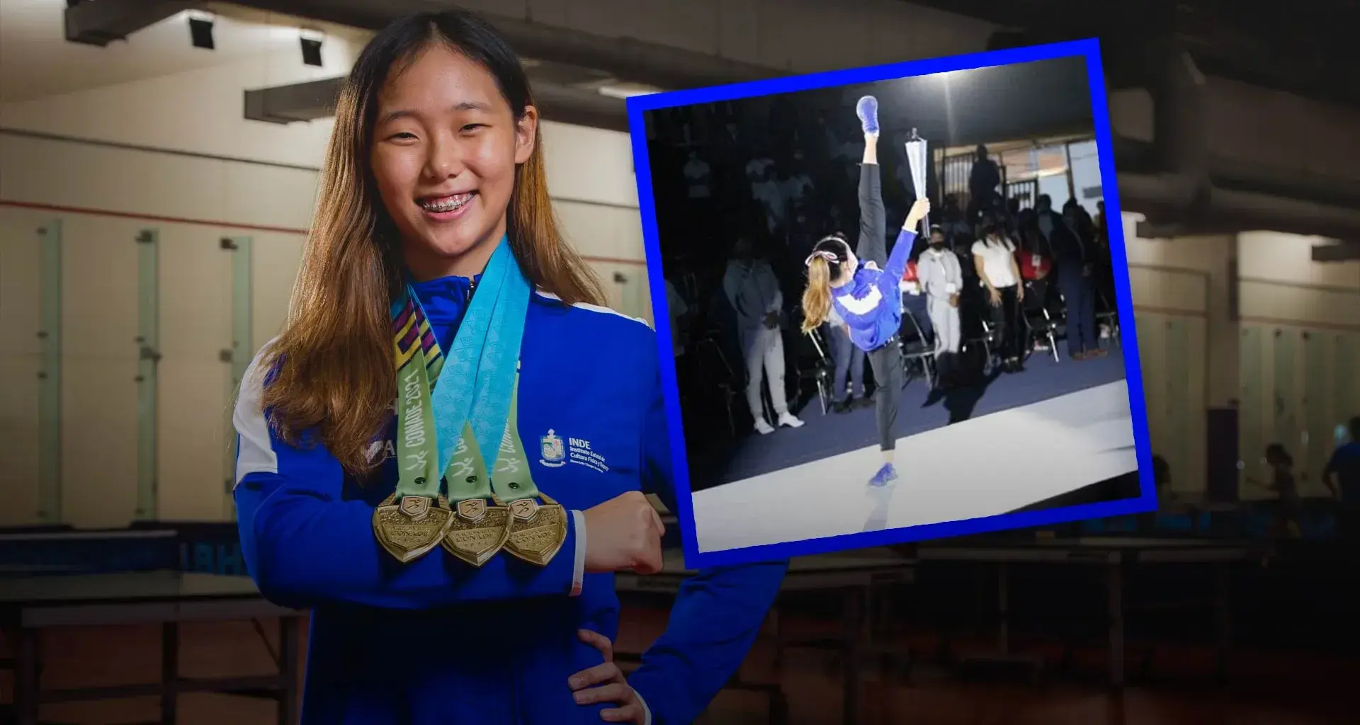 En Juegos Nacionales CONADE 2021, alumna Tec logra ¡triplete dorado!