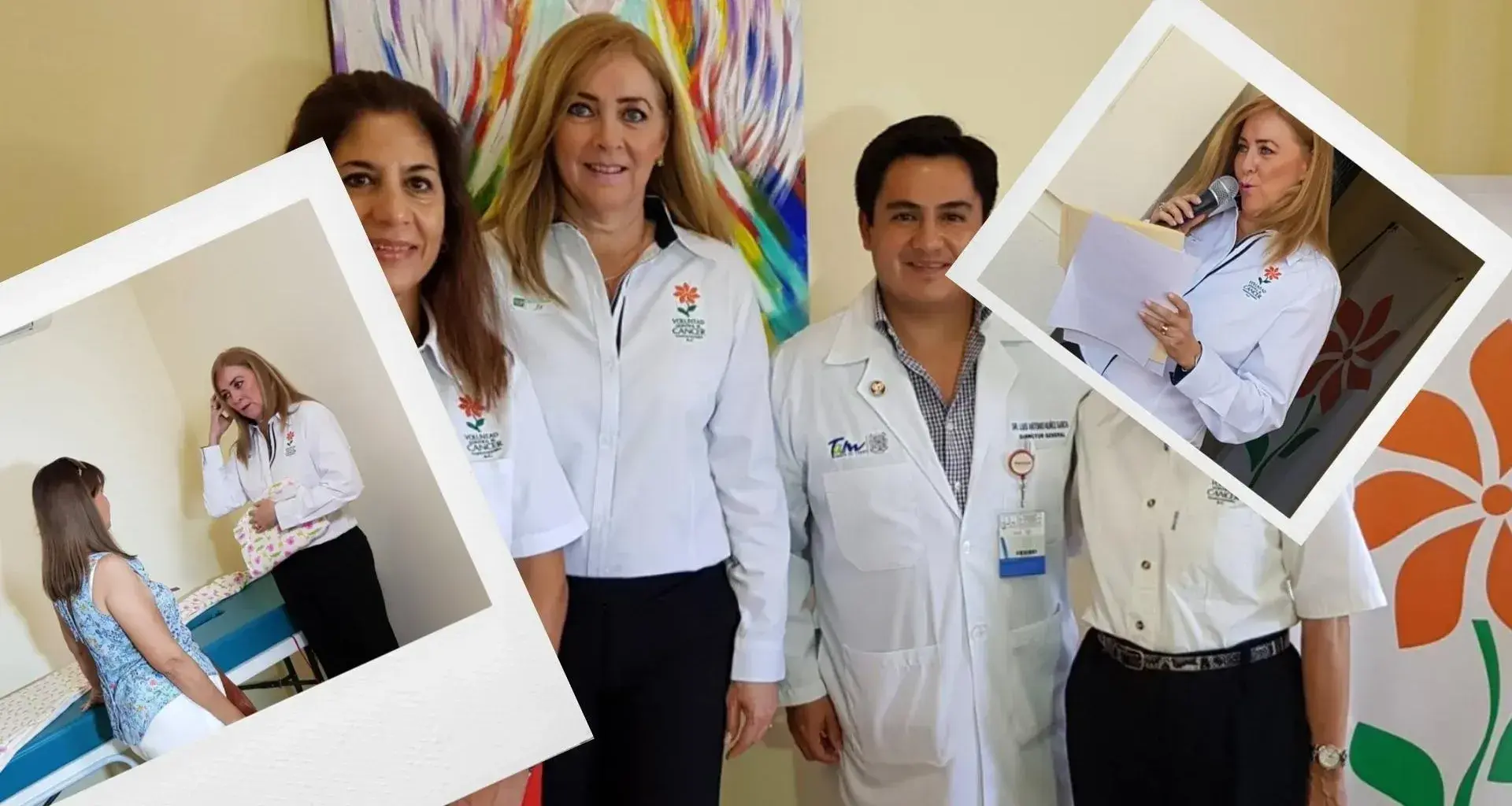 Flavia Gutiérrez, dirigente de Voluntad contra el Cáncer Tampico