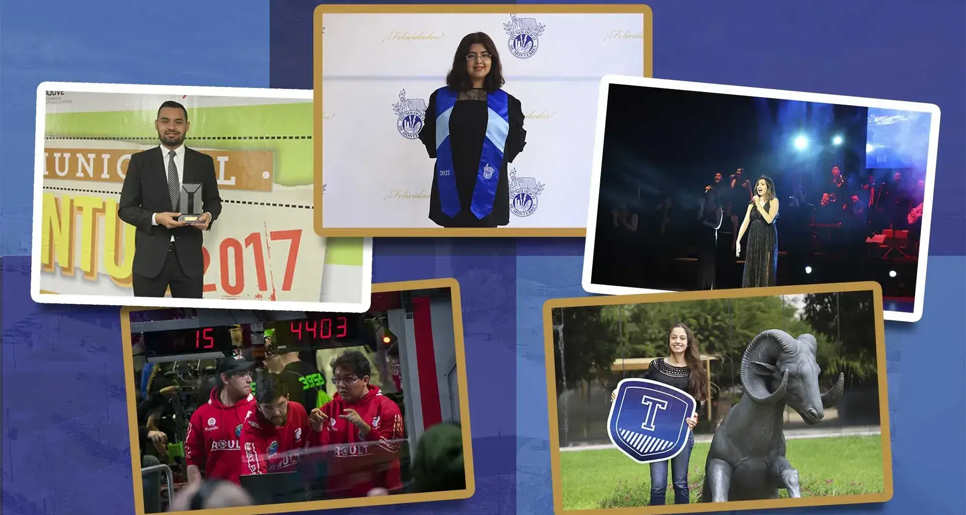 5 egresados del Tec comparten su historia de graduación