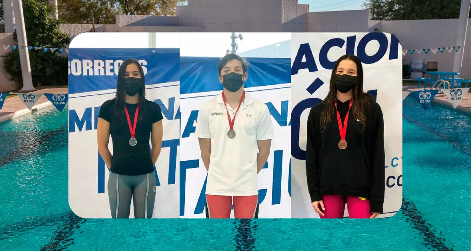 Estudiantes PrepaTec ganan medallas en competencia de natación CONADEIP